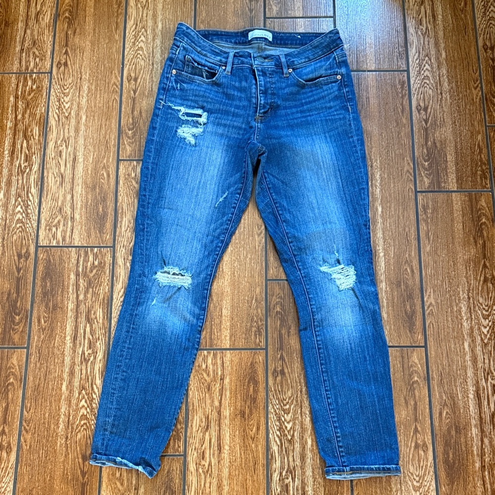 LOFT curvy skinny